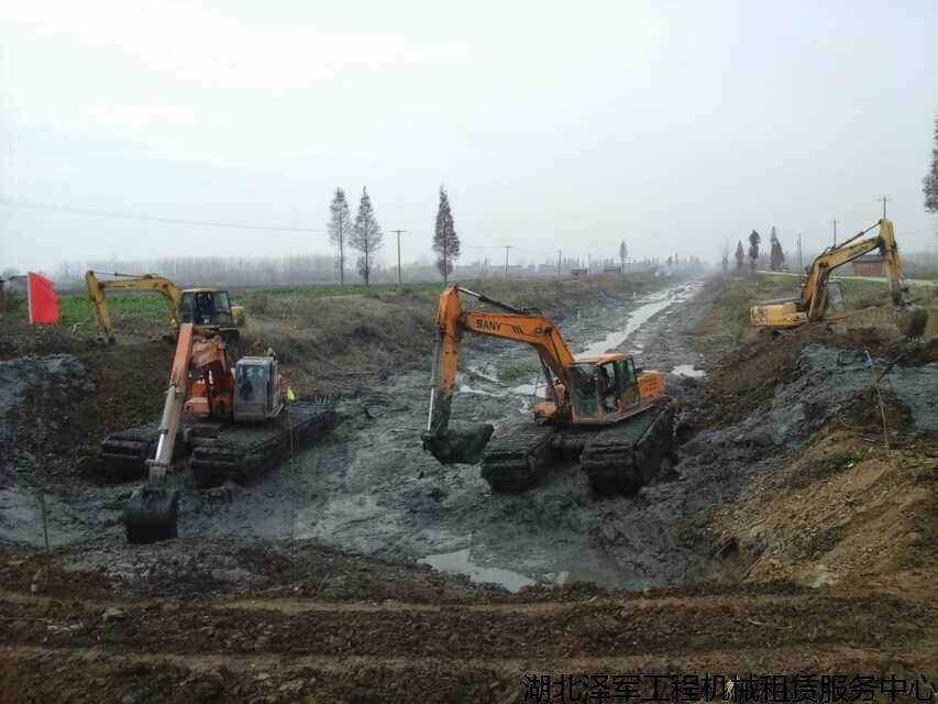 船挖机本地有水上挖机价钱