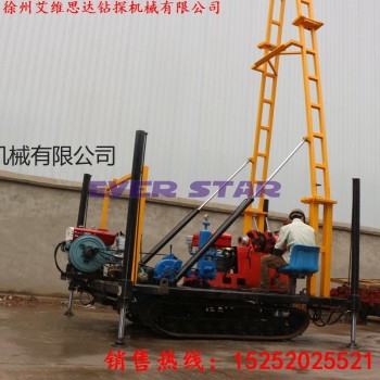 江苏钻机厂家 履带地质钻机水文水井钻探设备 复合片钻头