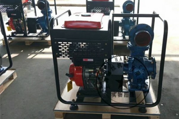 琼海市供应翰丝厂家6寸铸铁柴油机混流泵防汛排污泵