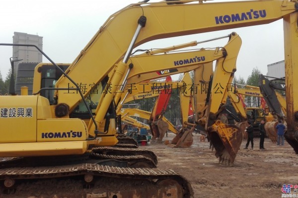 出售二手小松PC130-220挖掘机||上海二手挖掘机市场