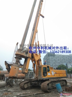出租徐工XR360旋挖钻机在杭州