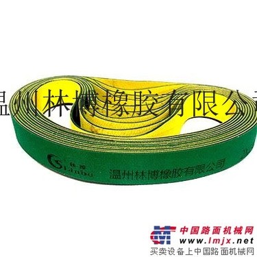 厂家供应尼龙片基传动带 纺织设备工业平皮带  黄绿片基带