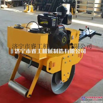 供应睿工RG-1.0压路机小型双钢轮压土机