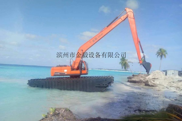 【滨州金毅设备】小型挖掘机 水陆两用 支持定制