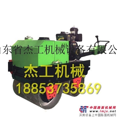 傑工供應小型振動壓路機駕駛壓路機 壓實礫石沙土小型壓路機