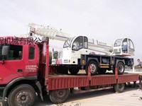 自制土吊车，自制底盘吊车，吊车自制，济宁家庆吊车厂