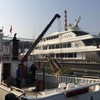 山东青岛船吊定做 3吨3节臂船吊价格 操作简单 免费安装