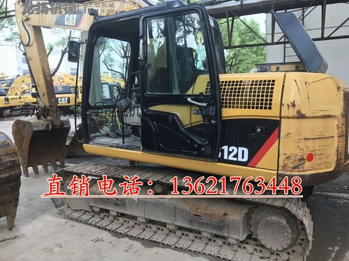 出售二手卡特312D挖掘机低价出售，纯土方车，手续齐全