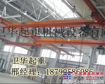 廣西欽州10t電動單梁橋式起重機技術表