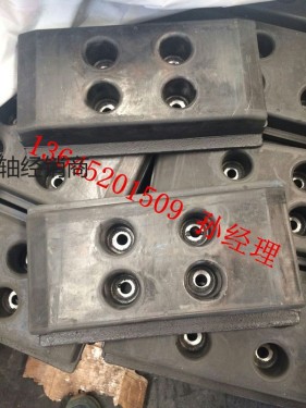 中联DTU90G摊铺机履带板胶块专业加工定制