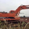 出售二手斗山220-7挖掘机，纯土方车