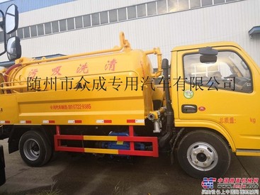 吸污车东风多利卡D7清洗吸污车厂家直