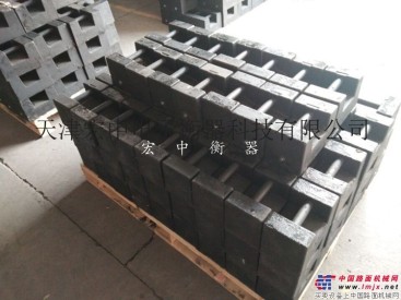 供应宏中其贵州纯铸铁砝码20-25公斤砝码厂家