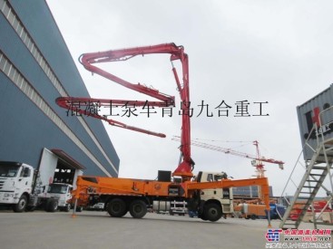 47米混凝土泵车九合重工生产