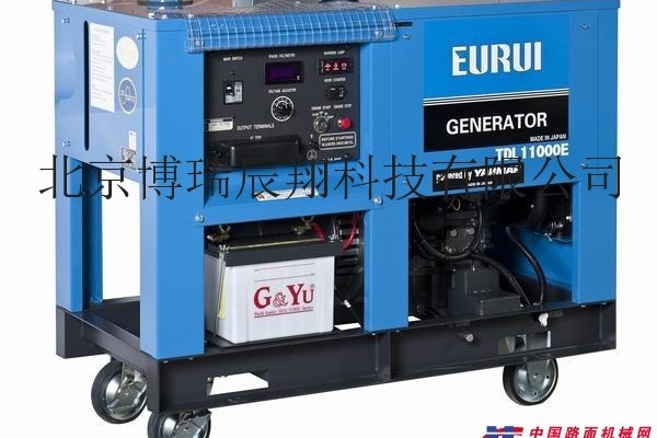 供應日本東洋EURUI柴油單相10KW發電機TDL11000E