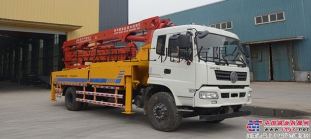 供应山东沃海重工wohai-28泵车价格28米混凝土泵车28米车载式泵车 价格