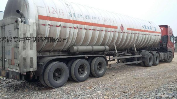 天然气运输车出租出售 CNG运输槽车 LNG运输车图片
