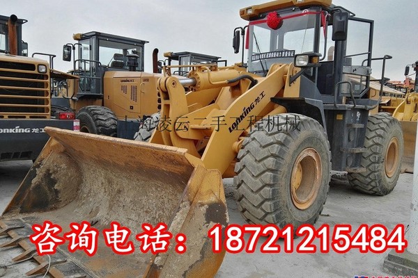 出售二手龙工855D装载机50铲车