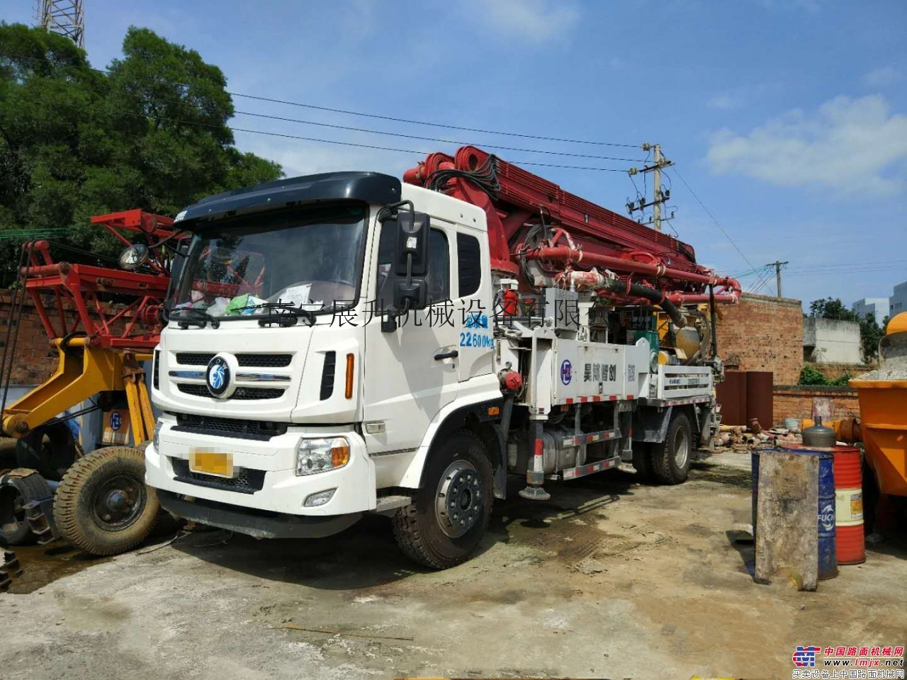 出租昊博智創泵車 混凝土泵車租賃價格