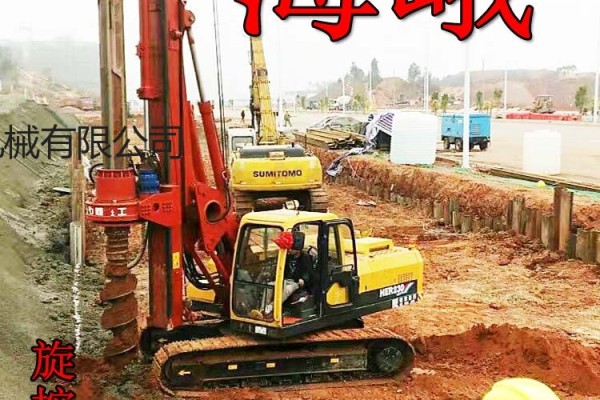 出租广东海峨桩工120旋挖钻机 打桩机