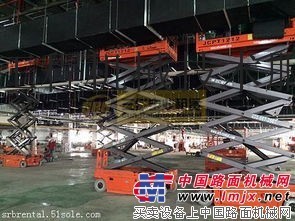单县供应10米12米徐工升降机出租