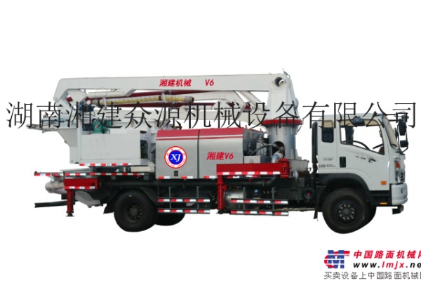 湖南湘建機械攪拌天泵製造專家國內小泵車質量可靠