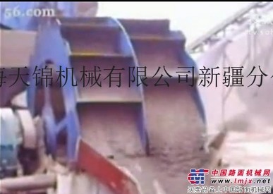 供应天锦3016轮式洗砂机,新疆螺旋洗沙机,新疆捞沙机厂家