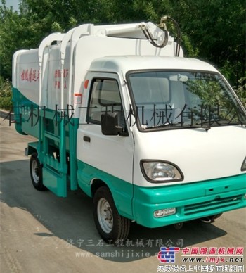 供应厂家自产自销3.5方电动四轮垃圾车济宁三石机械