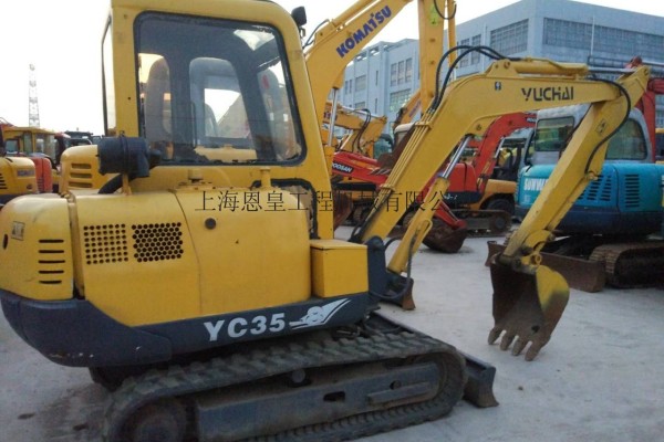 出售二手玉柴YC35-8挖掘机私人玉柴小挖现货急转 车况好，手续齐全，私人干活机械