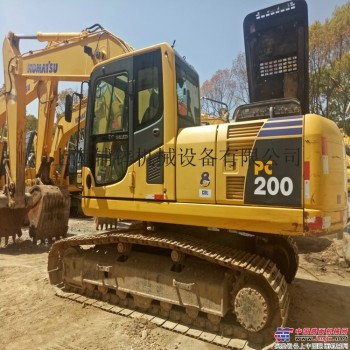 出售小松PC200-8挖掘机，小松200挖掘机，二手小松挖掘机