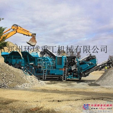 移动破碎站助力郑州建筑垃圾资源化利用项目顺利启动