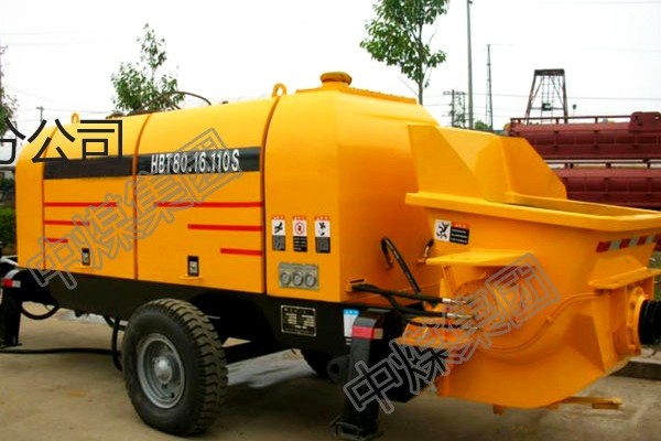 供应ZHONGMEIHBTS80-13-90混凝土输送泵水泥运输车