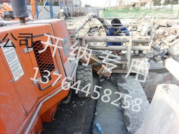 供应南方路机混凝土切割,混凝土破碎,水力拆除-上海开纳水射流路面拉、凿毛机