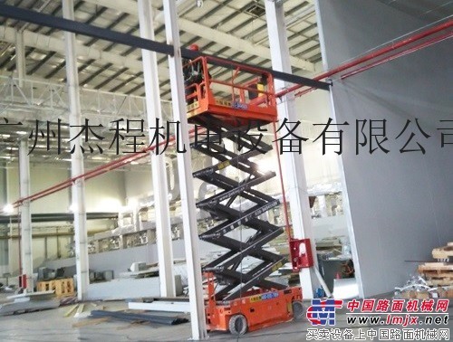 中山民眾廠房建設用升降機，10米電動剪叉升降機出租