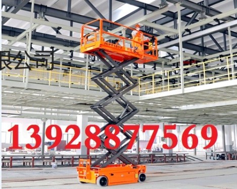 广州番禺10米电动升降机出租|高空工程载人作业升降平台出租