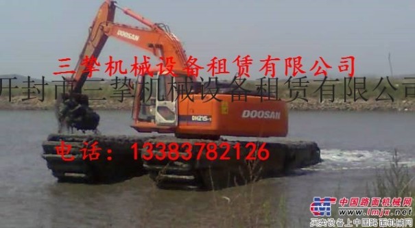 北京水上挖掘机租赁价格