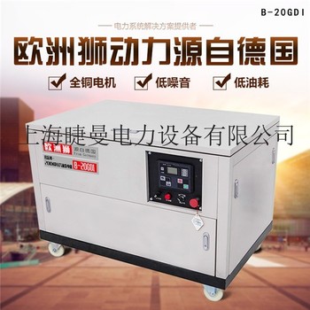 20kw静音汽油发电机参数