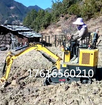 供應15型挖掘機 下水道清淤挖掘機 小型農村改造挖掘機 小挖機全國包郵