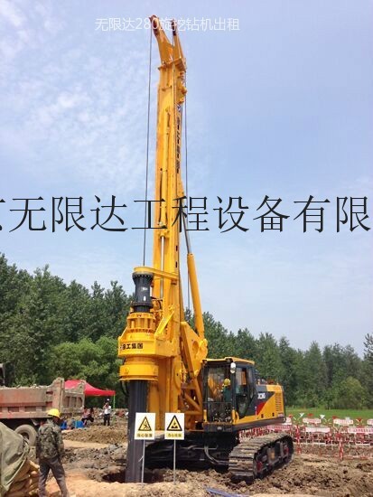 旋挖機鑽孔中常遇到的問題，杭州360鑽機出租