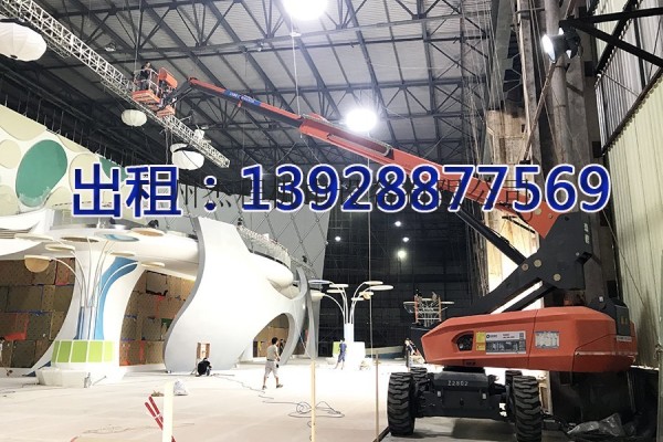 广州黄埔20米高空车出租，室内安装用直臂高空车出租