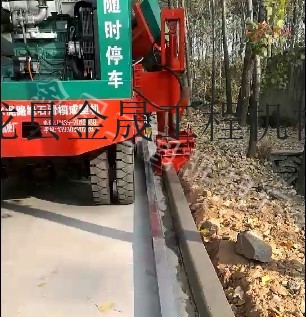 盧龍金晟 預製路緣成型機 公路路肩一次成型機 技術滿足要求