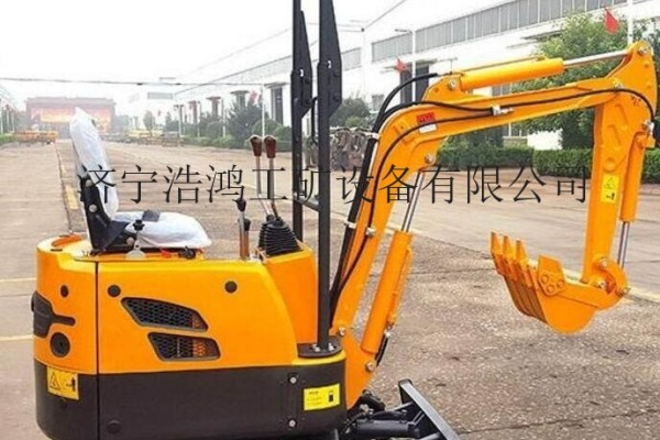 供應浩鴻HHXW-10挖掘機 農用果園挖坑機小型工程微挖機