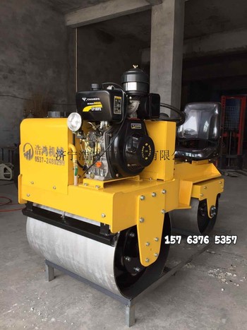 驾驶型双钢轮震动压路机 驾驶型操作使用节省体力