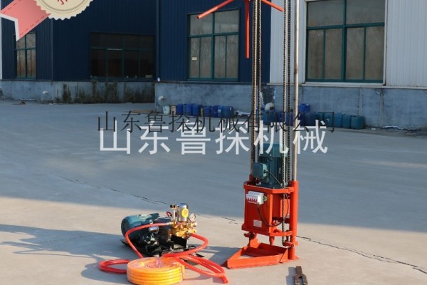 新款熱銷山東魯探QZ-2A電動取樣鑽機 小型工程地質鑽機電動取岩芯