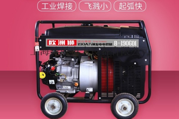 热电厂190A汽油发电电焊机