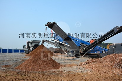 供应黎明重工移动站破碎砂石料设备