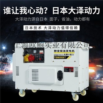 12千瓦静音柴油发电机TO16000ET