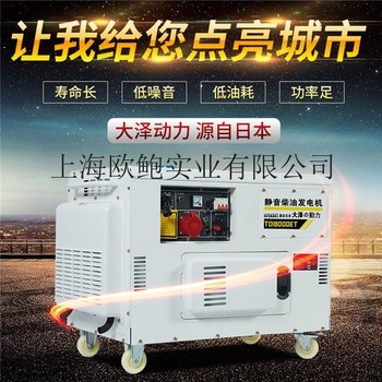 12千瓦静音柴油发电机TO16000ET