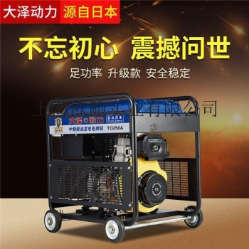 250a柴油发电电焊机移动式