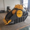 UJ-200颚式破碎机工作机构 进口挖掘机破碎斗产量